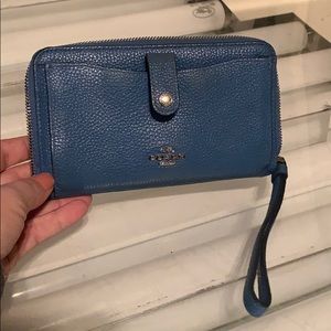 Coach wristlet/wallet